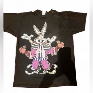 Vintage 1994 Warner brothers Taz the Tasmanian devil and bugs bunny T-Shirt